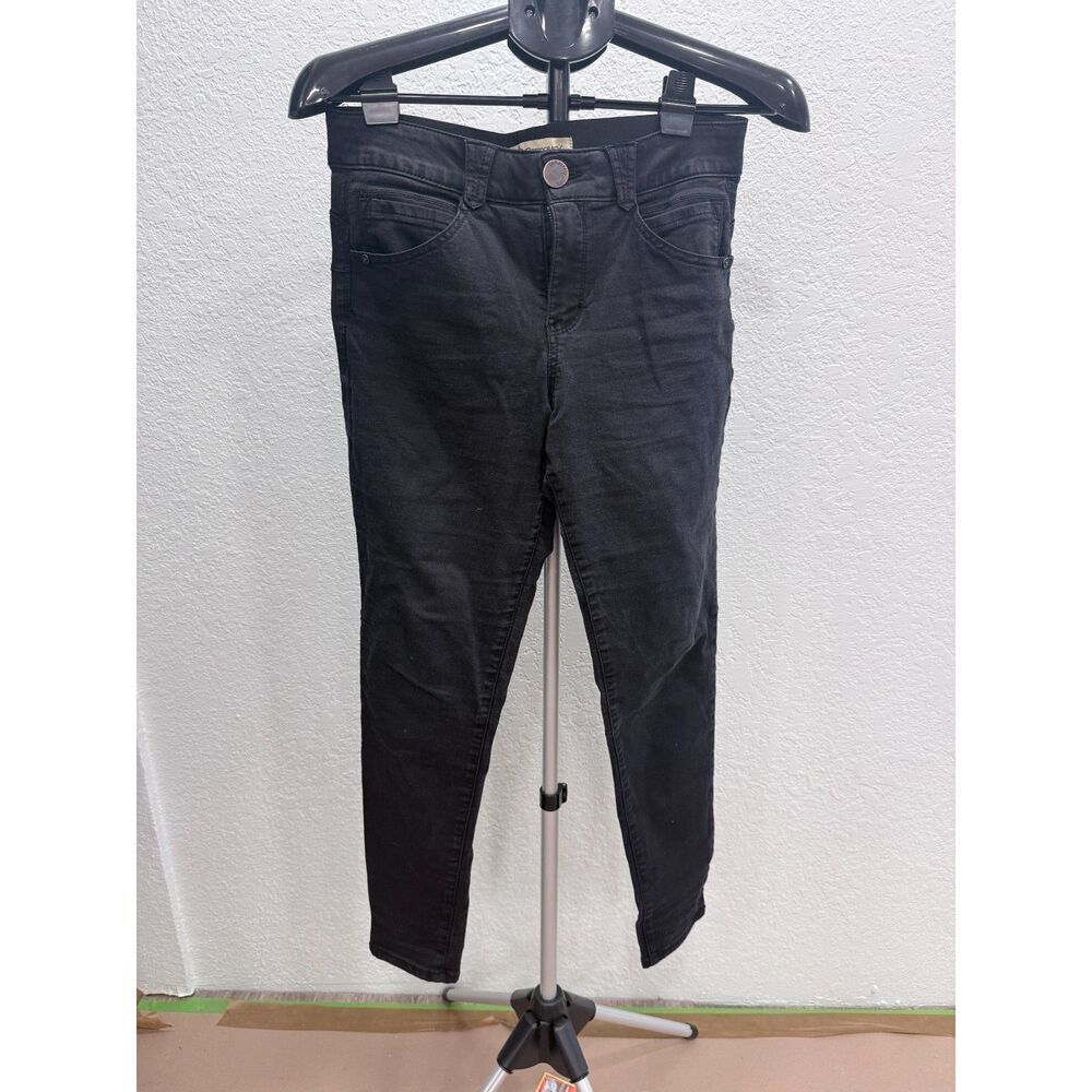 Democracy AbSolution Black Stretch Skinny Jeans Comfort Tummy Control Size 8